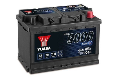 Аккумулятор Yuasa AGM Start Stop Plus Battery 70 Ah/12V "0" (+ справа)