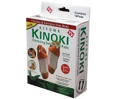 Пластырь для детоксикации Kinoki Cleansing Detox Foot Pads (0220)
