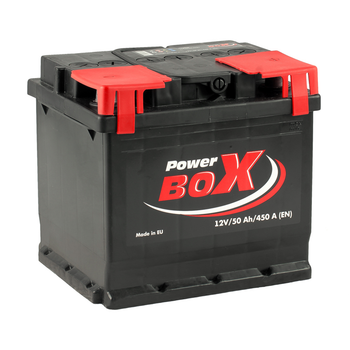 Акумулятор Power Box 50 Ah/12V "0" (+ справа)