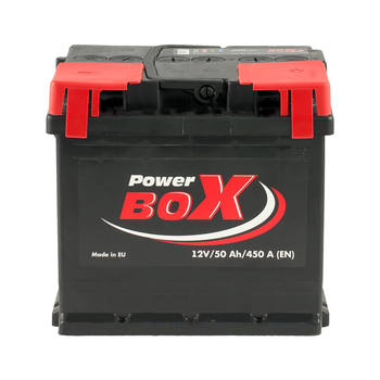 Акумулятор Power Box 50 Ah/12V "0" (+ справа)