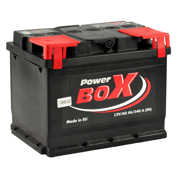 Акумулятор Power Box 60 Ah/12V "1" (+ слева)