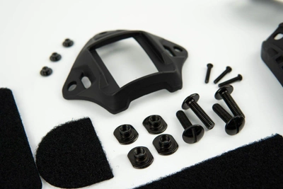 Набір обвісу для тактичного шолома Fast Mich Pasgt комплектуючі аксесуари та запчастини бічні рейки + NVG платформа черный