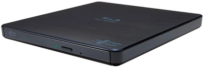 Zewnętrzny napęd optyczny Hitachi-LG Externer BluRay-Brenner HLDS BP55EB40 Slim USB Black (BP55EB40.AHLE10B)