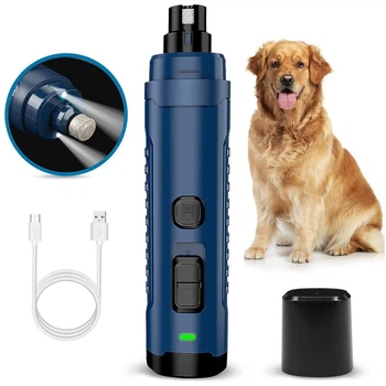 Беспроводной электрический гриндер точилка для когтей собак и кошек Pet Nail Grinder N-50