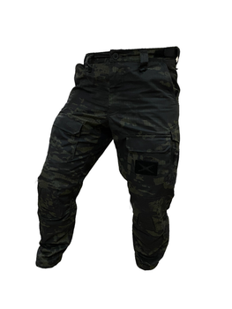 Тактические штаны STS СпН Combat Multicam Black 50/4