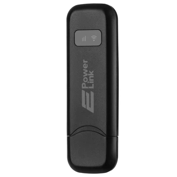 Мобильный 4G Wi-Fi маршрутизатор 2E PowerLink (MiFi 1) USB/LTE/1x2FF SIM/WiFi 2.4GHz Black