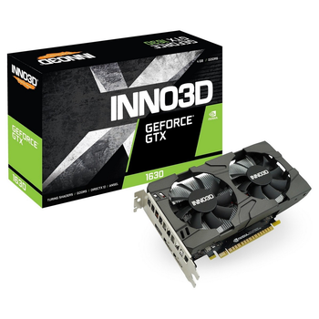 Відеокарта INNO3D GeForce GTX 1630 4GB GDDR6 TWIN X2 OC (N16302-04D6X-1177VA25)