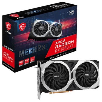 Видеокарта MSI AMD Radeon RX 6750 XT 12GB GDDR6 Mech 2X V1 (Radeon RX 6750 XT MECH 2X 12G V1)