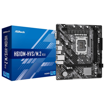 Материнская плата ASRock H610M-HVS/M.2 R2.0 Socket 1700