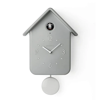 Часы настенные с маятником Guzzini Home 16860208 24,8х12x39 см серый