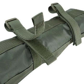 Носилки эвакуационные медицинские мягкие бескаркасные прорезиненные с фиксатором Signal, Зеленые Oxford (PVC)