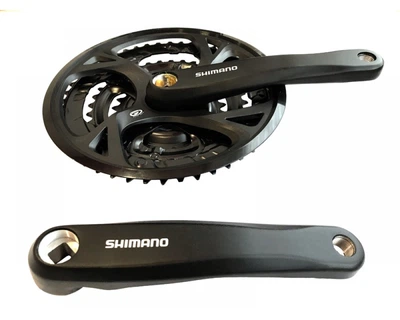 Шатун Shimano Acera FC-M371 48T 9 скоростей 175 мм под квадрат для велосипеда