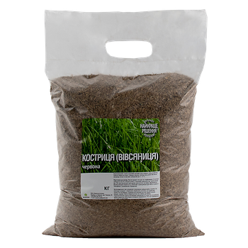 Овсяница (кострица) красная, газонная трава 1 кг