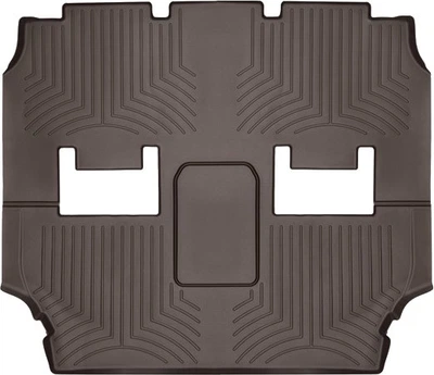 Автомобильные коврики в салон Weathertech на Chrysler Pacifica 17- 2-3 ряд какао Крайслер Пацифика WT0028460