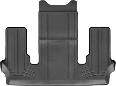 Автомобильные коврики в салон Weathertech на Toyota Sequoia 07- 3-й ряд черные Тойота Секвоя WT0013998