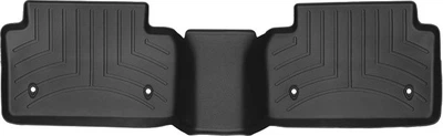 Автомобильные коврики в салон Weathertech на Jaguar E-Pace 18-20 2-й ряд черные Ягуар Е-Пейс WT0024423