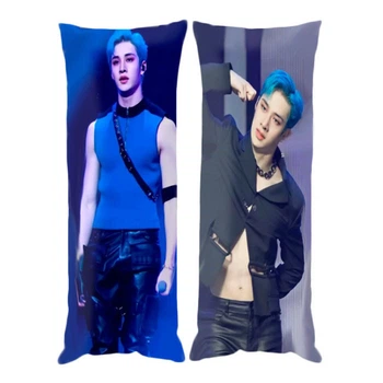 Подушка обнимашка дакимакура Бан Кристофер Стрей Кидс Stray kids v2 150х50см (23367)
