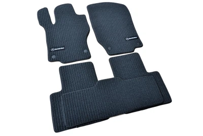 Ворсовые коврики в салон авто AVTM на для Mercedes ML W164 5м OEM Ripsmatte 05-11 Мерседес МЛ черные АМ00253101