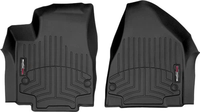 Автомобильные коврики в салон Weathertech на Chrysler Pacifica Hybrid 21- передние черные Крайслер Пацифика WT0028474
