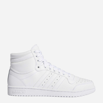 Sneakersy męskie skórzane na platformie za kostkę Adidas Originals Top Ten FV6131 44 (UK 9.5) Białe (4060517714339)