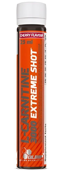 L-karnityna Olimp L-Carnitine 3000 Extreme Shot 25 ml Wiśnia (5901330087561)