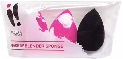 Zestaw gąbek do makijażu Ibra Blender Sponge Mix 3 szt (5907518391420)