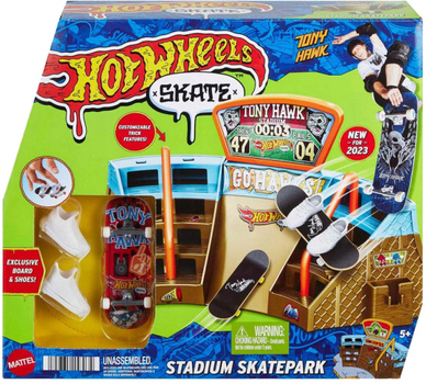 Zestaw do zabawy Hot Wheels Skate Stadion Skatepark (0194735158034)