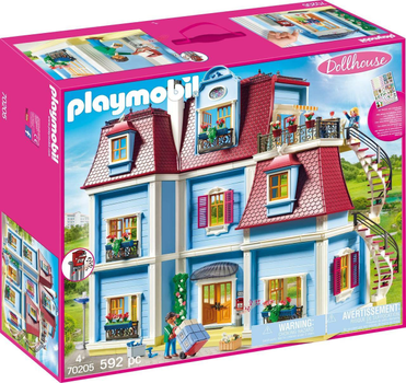 Zestaw do zabawy Playmobil Duży domek dla lalek 70205 (4008789702050)