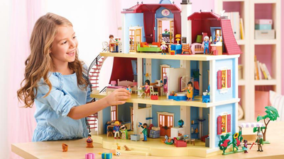 Zestaw do zabawy Playmobil Duży domek dla lalek 70205 (4008789702050)