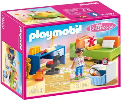 Zestaw do zabawy z figurką Playmobil Dollhouse Girl's Room (4008789702098)