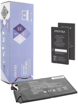 Акумулятор Mitsu для ноутбуків HP Envy 4 14.4V-14.8V 3500 mAh (5903050370275)