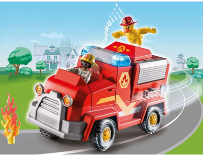 Ігровий набір фігурок Playmobil Duck On Call Fire Truck (4008789709141)