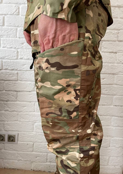 Летняя военная форма костюм, рубашка + брюки, мультикам, размер S