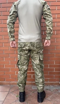 Тактическая военная форма (убакc + брюки) комуфляж оливия , размер XL