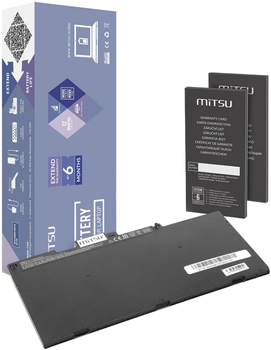 Акумулятор Mitsu для ноутбуків HP EliteBook 840/850/755/G4 11.55V 4420 mAh (5903050379605)