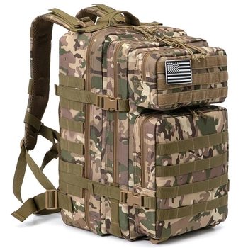Тактичний рюкзак Armour Tactical B1145 Oxford 900D (з системою MOLLE) 45 л Мультикам