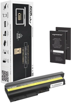 Аккумулятор Movano Premium для ноутбуков IBM R60/T60/T61 10.8V-11.1V 7800 mAh (5902687181506)