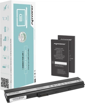 Аккумулятор Movano Premium для ноутбуков Asus A52/K52 10.8V-11.1V 4400 mAh (5902687186464)
