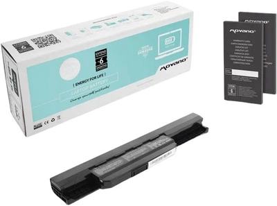 Аккумулятор Movano Premium для ноутбуков Asus A53/K53 10.8V-11.1V 4400 mAh (5902687186563)