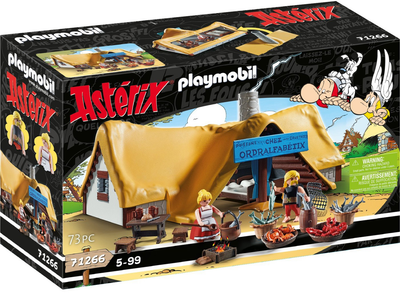 Ігровий набір фігурок Playmobil Asterix Хатина Ахігенікса (4008789712660)