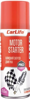 Ефір superSTART (швидкий запуск двигуна) 450мл CARLIFE MOTOR STARTER [CF457]