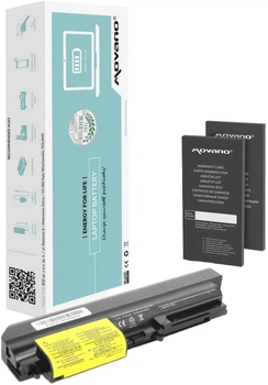 Аккумулятор Movano Premium для ноутбуков IBM 14 T61/R61 10.8V-11.1V 4400 mAh (5902687187836)