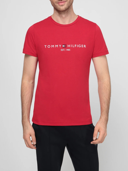 Футболка чоловіча Tommy Hilfiger MW0MW11797 L Червона (8720645717775)