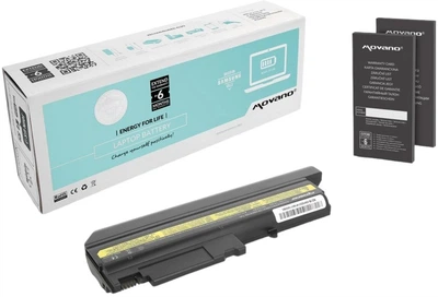 Аккумулятор Movano Premium для ноутбуков IBM T40/R51 10.8V-11.1V 6600 mAh (5902687181520)