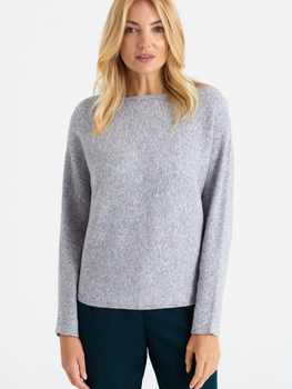 Sweter damski luźny Greenpoint SWE6290034W2290M00 36 Szary (5903245347303)