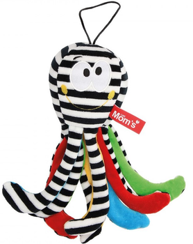 Miękka zabawka Hencz Toys Mini ośmiornica Biało-czarna 28 cm (5907784469984)