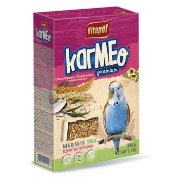 Преміум корм Vitapol Karmeo для папуг, 500 г