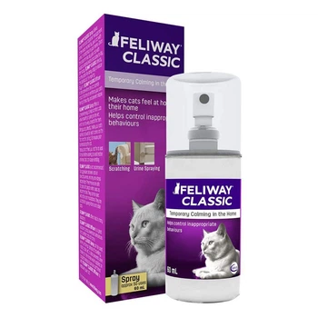 Ceva Feliway Classic Фелівей Класік) спрей – заспокійливий засіб для котів під транспортування, 60 мл