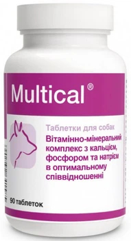 Dolfos Multical вітаміни Мультикаль для собак, 90 таб.