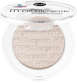 Пудра-хайлайтер для лица и тела гипоаллергенная Bell HypoAllergenic Face&Body Illuminating Powder 6 г